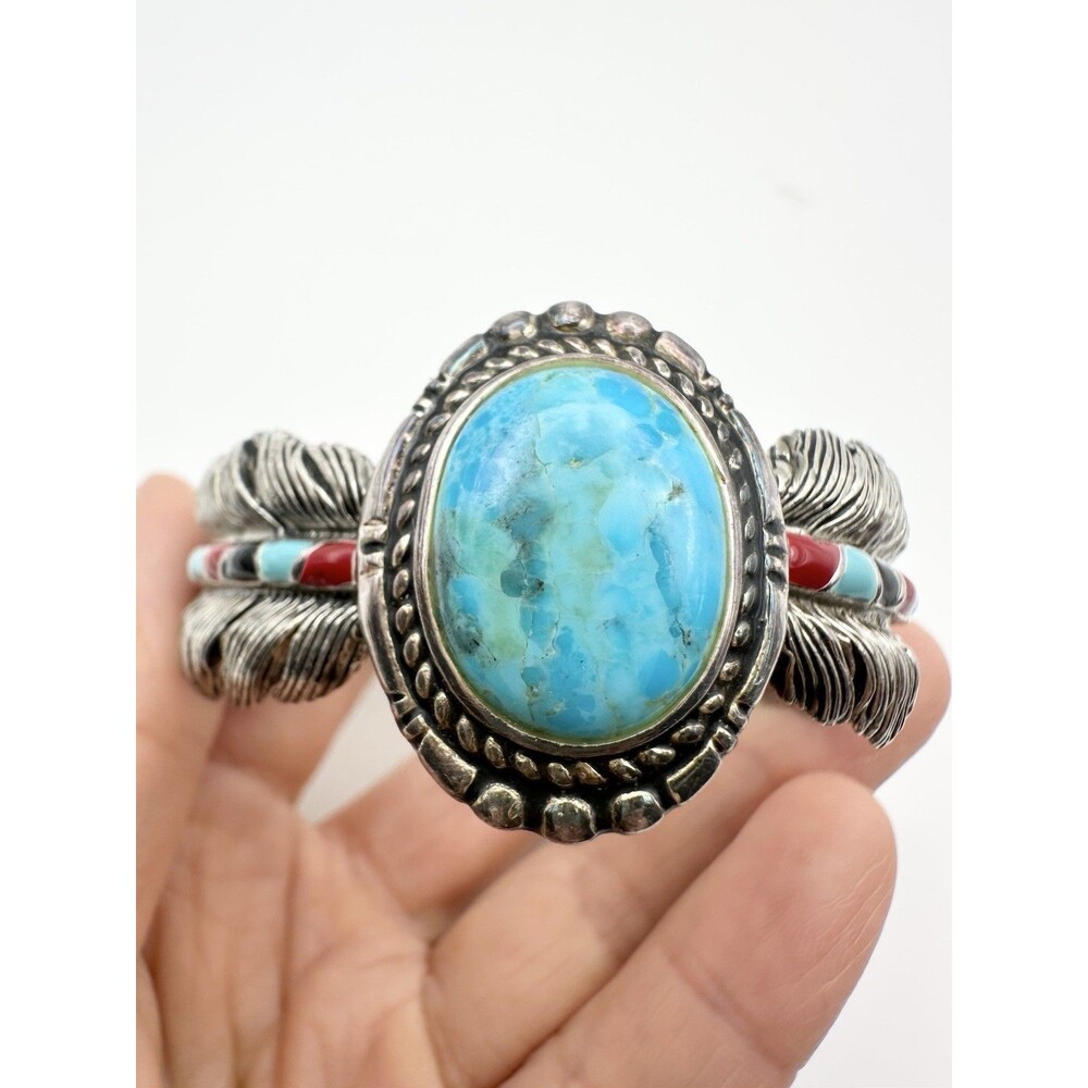 the bradford exchange Sedona Sky Turquoise Cuff Bracelet
